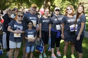 employees at fun run