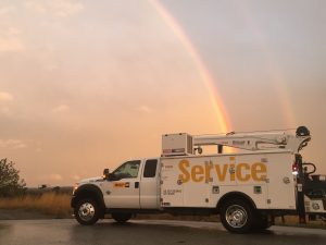 Del Armstrong, Field Technician, took this photo while working in Post Falls, Idaho.