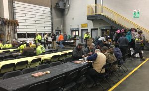 job sites take a break