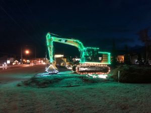 Excavators lights