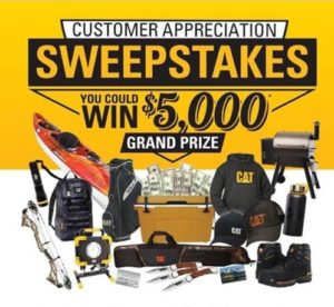 cat merchandise sweepstakes from western states
