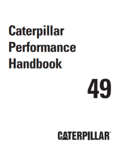 Caterpillar performance handbook 49